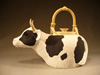 Cow Teapot with Color