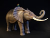 Elephant Sculptural Jar