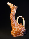 Giraffe pottery