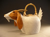 Painted Goat Teapot
